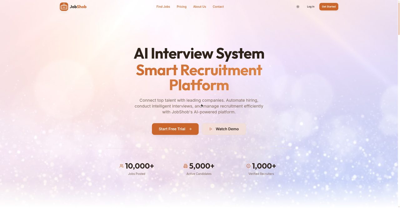 JobShob homepage